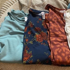 Lularoe long sleeve shirts, white not Lularoe